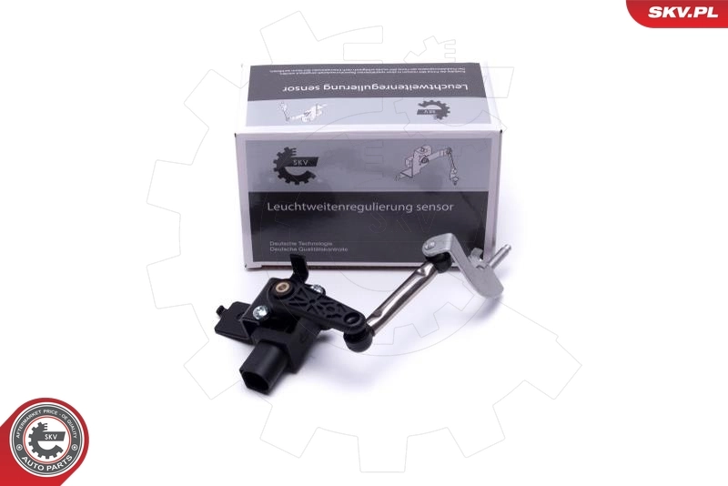 Sensor, headlight levelling